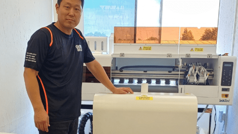 Galaxy Value Solutions boosts DTF capacity with InkTec 4-head printer