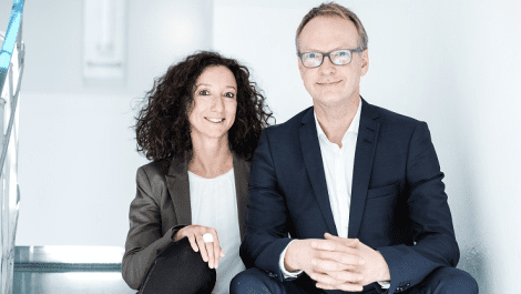 Lotus Berlin's CEO Odette De Pasquali and COO Bernhard Hermanns