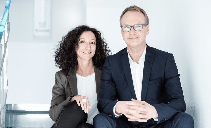 Lotus Berlin's CEO Odette De Pasquali and COO Bernhard Hermanns