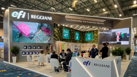 The EFI Reggiani stand at ITM