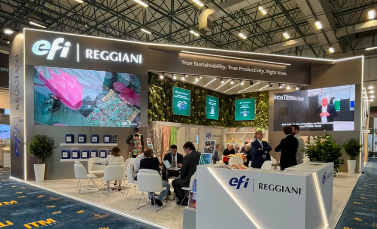 The EFI Reggiani stand at ITM