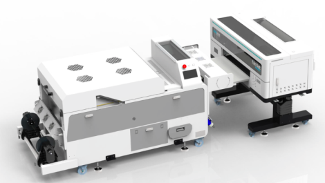 The Polyjet Filmjet powderless DTF printer