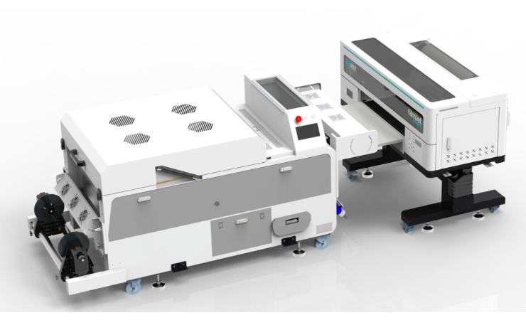 The Polyjet Filmjet powderless DTF printer