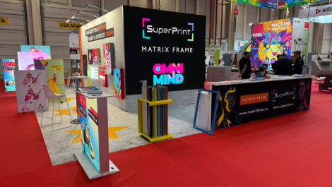 SuperPrint showcases Ufabrik textiles at All2Print Romania