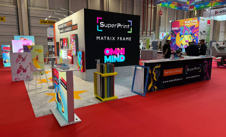 SuperPrint showcases Ufabrik textiles at All2Print Romania