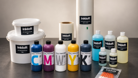The full range of Inkloft inks