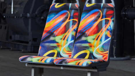 Camira brings digital print to transport