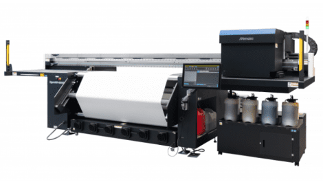 Mimaki debuts pigment transfer, polyester re-use and fastest-yet Tiger
